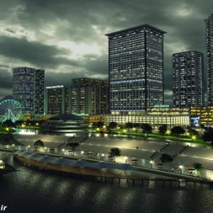 طراحی حاشیه رودخانه های شهری- طرح شماره3